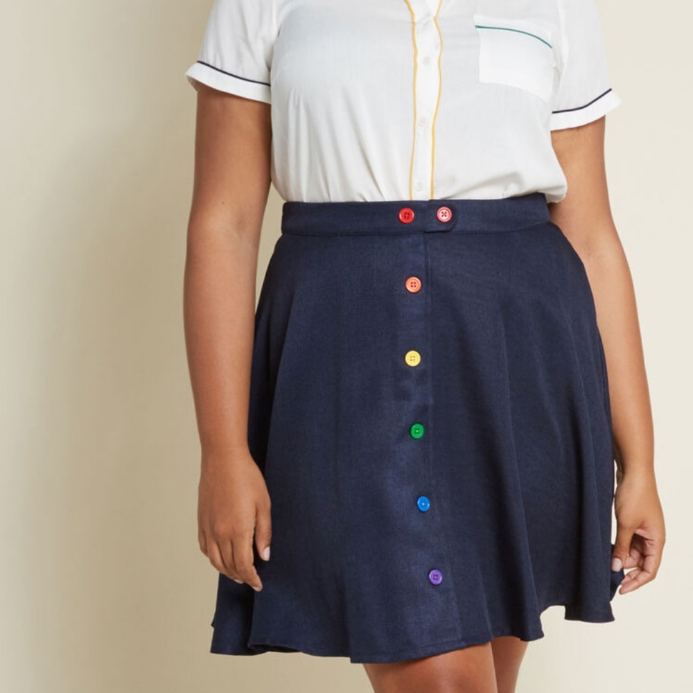 ModCloth Dazzled by Detail skirt